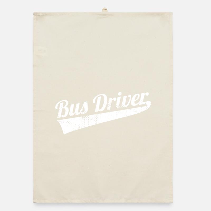 Busfahrer Organic Geschirrtuch