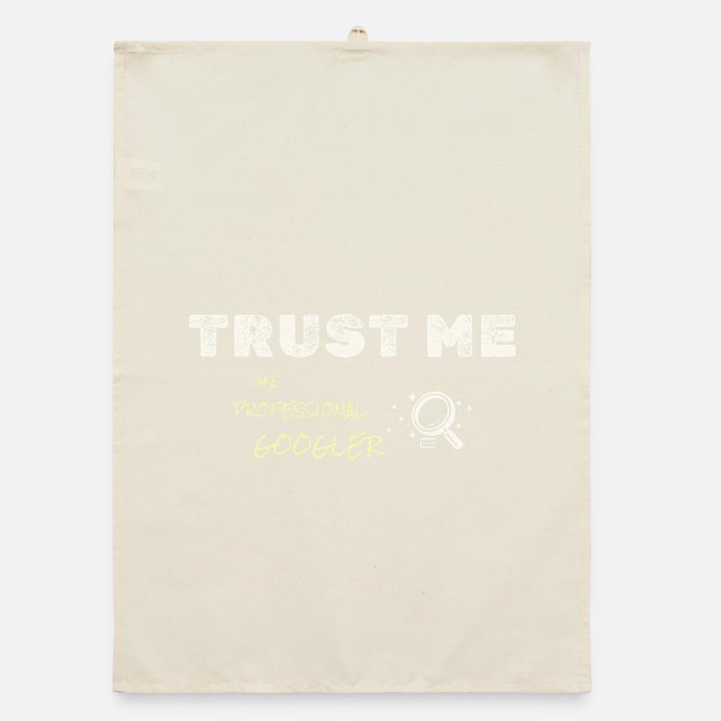 Know-it-all guy Organic dish towel