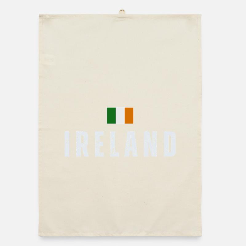 Drapeau de l’Irlande, Irish Pride Torchon bio