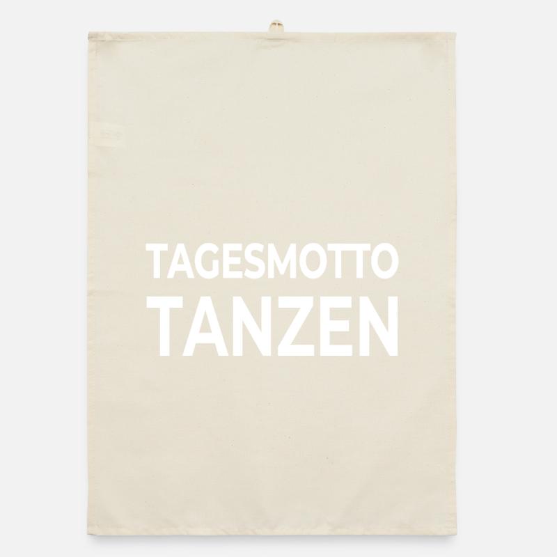 Dance Organic dish towel