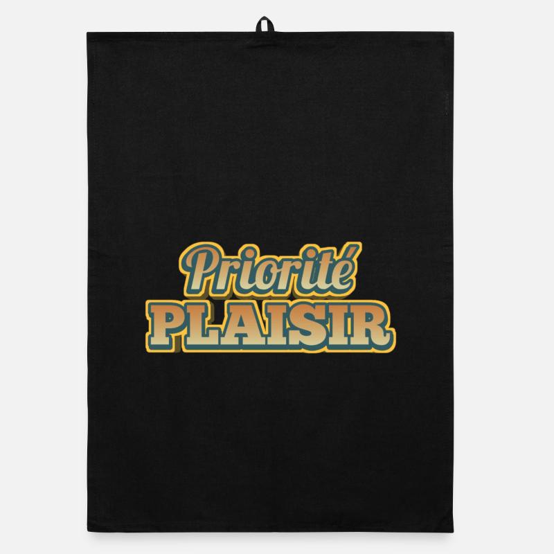 Priority Retro Vintage Fun Organic dish towel