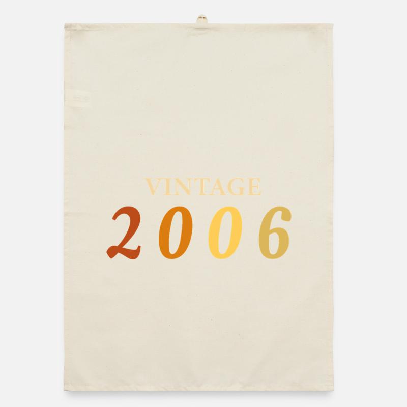 20 Year Old Legend Tee Born 2006 Organic dish towel