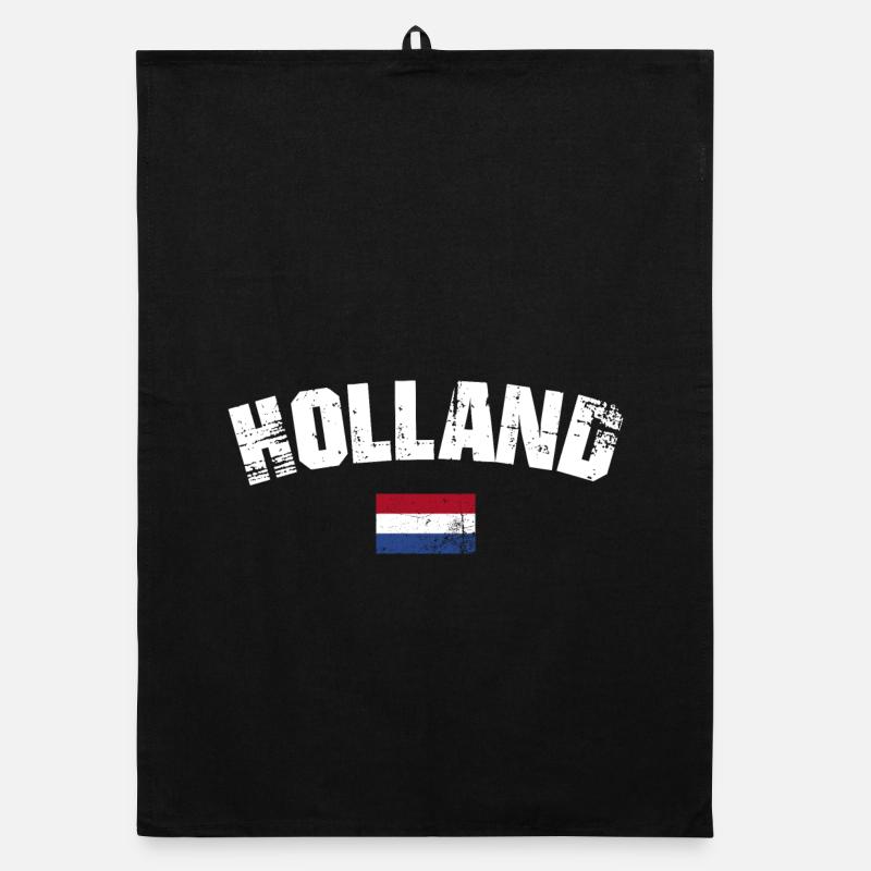 Typographie dégradée de Holland Torchon bio