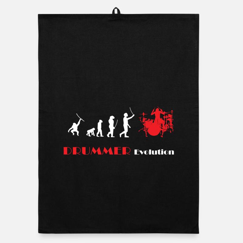 DRUMMER Evolution rot Organic dish towel