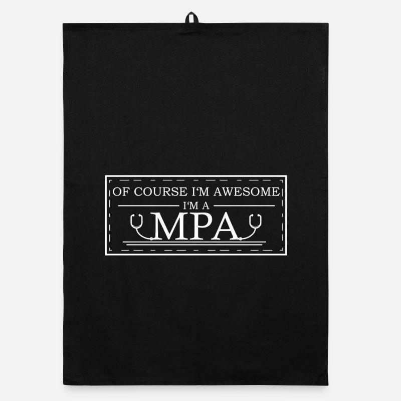 Doctor's assistant Mpa Organic dish towel