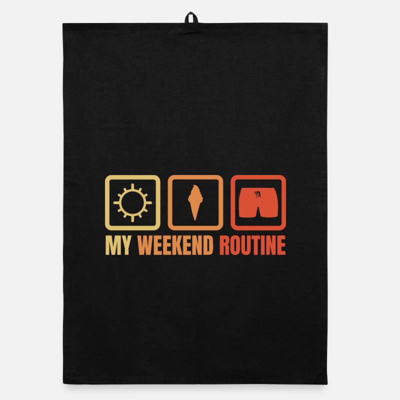 Amateurs de crème glacée Torchon bio