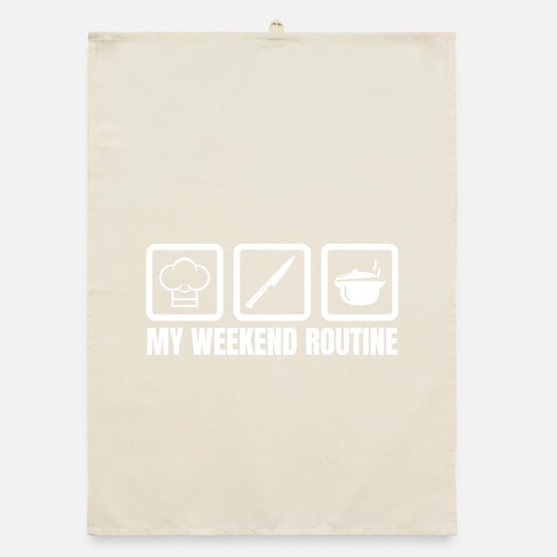 Cook Weekend Organic dish towel