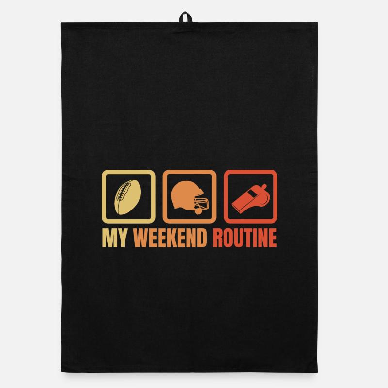 Routine du week-end du footballeur Torchon bio