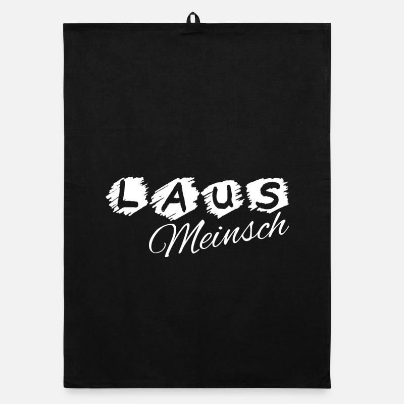 Lausmeinsch - Lausmädl - freches Mädchen, Dialekt Organic Geschirrtuch