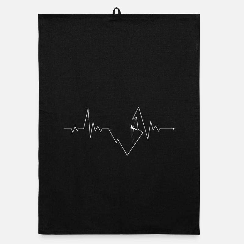 Heartbeat Diamond Dancer Organic dish towel