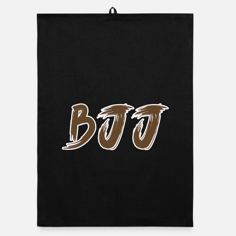 BJJ Brauner Gürtel – Jiu Jitsu Rang Design Organic Geschirrtuch