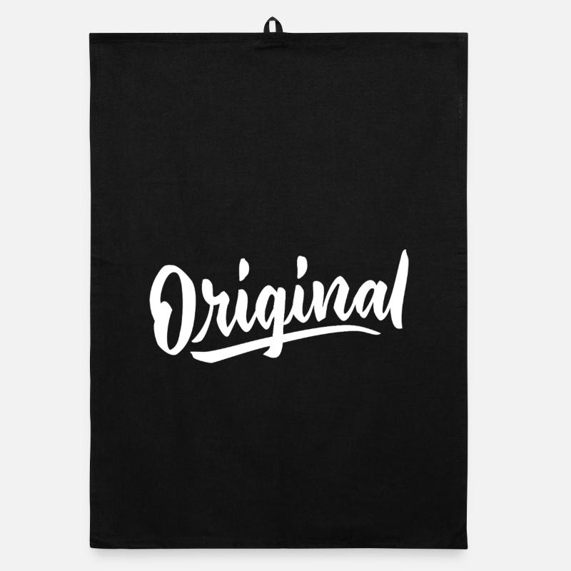 Originales, einzigartiges Design, exklusive, trendige Kreation Organic Geschirrtuch
