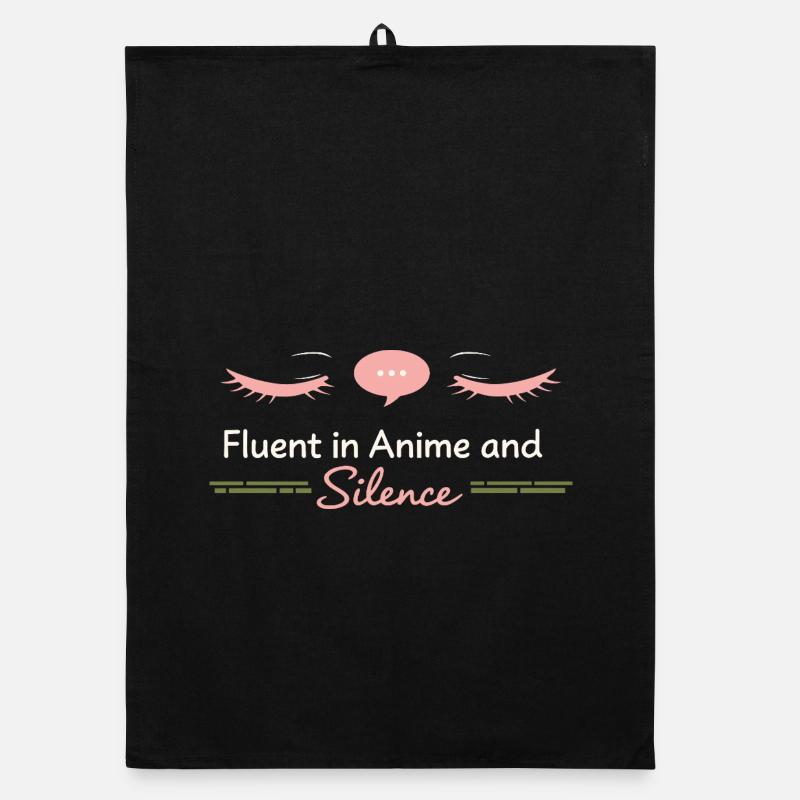 Anime introvert Weeb couch potato Organic dish towel