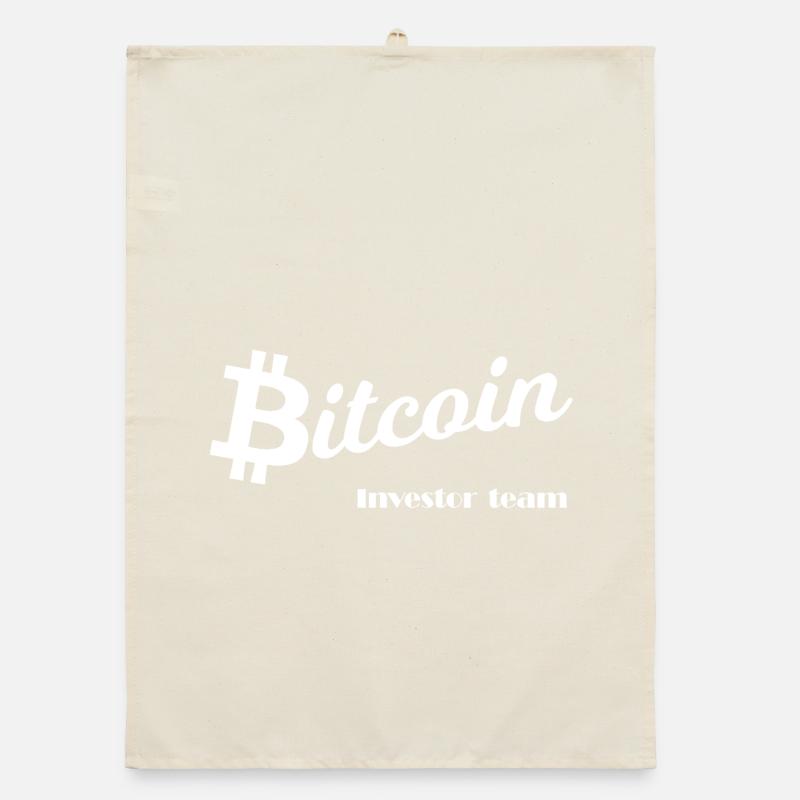 Crypto Investor Team Chart Organic dish towel