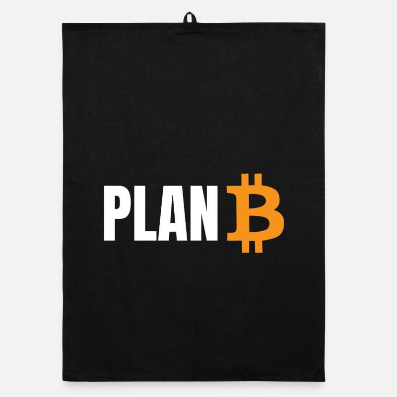 Plan Bitcoin Organic Geschirrtuch