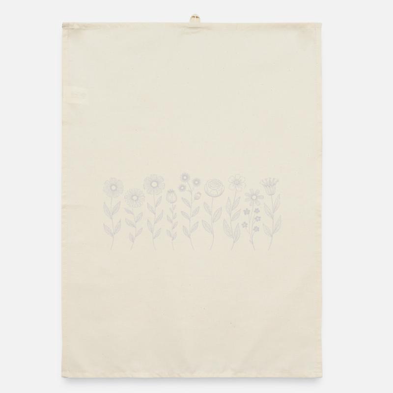 Floral Pattern Florist Organic dish towel