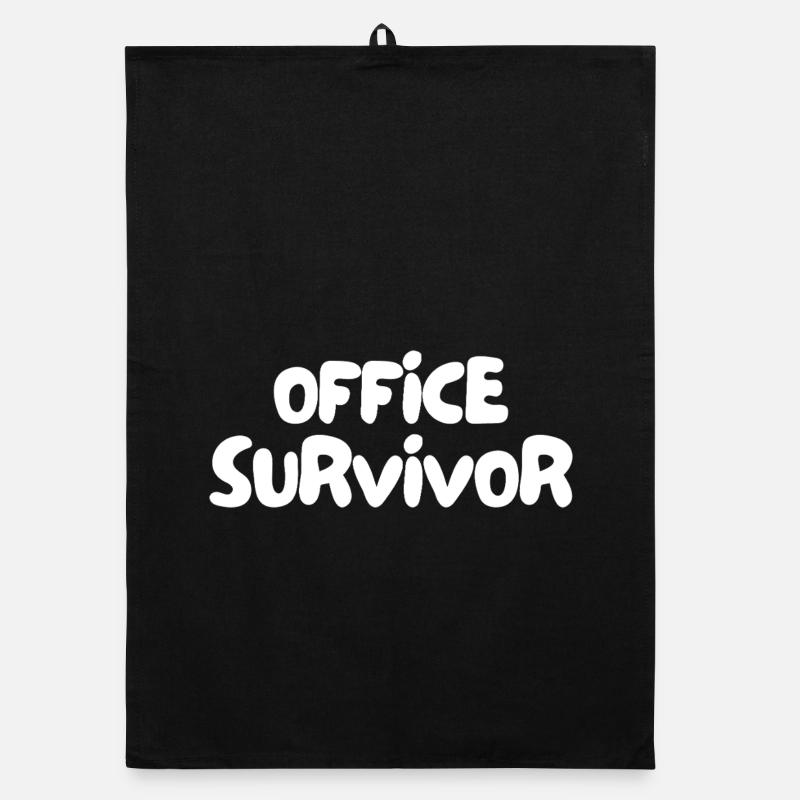 Office Survivor Organic dish towel