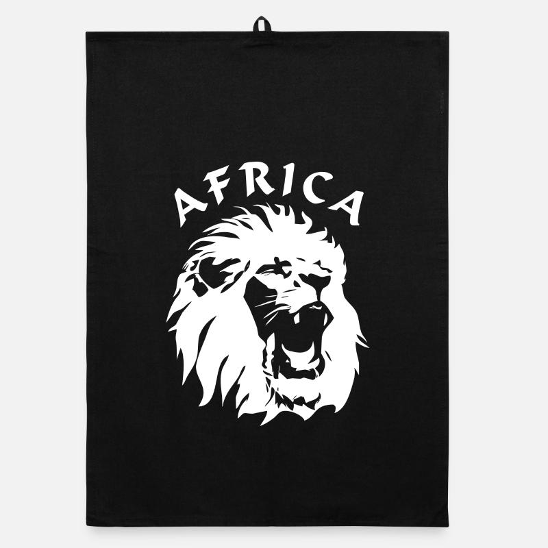 Africa - Lion's Head Organic dish towel