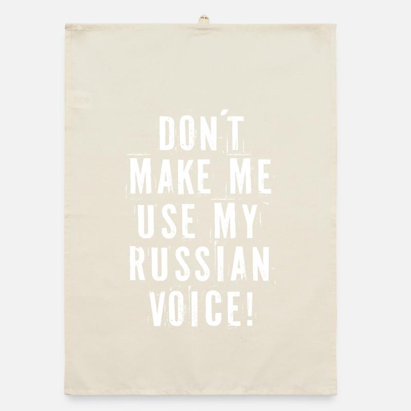 Ne me faites pas utiliser ma voix russe Torchon bio