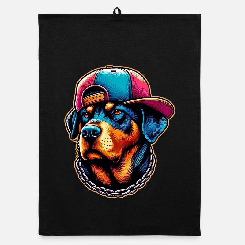 Dog Organic dish towel