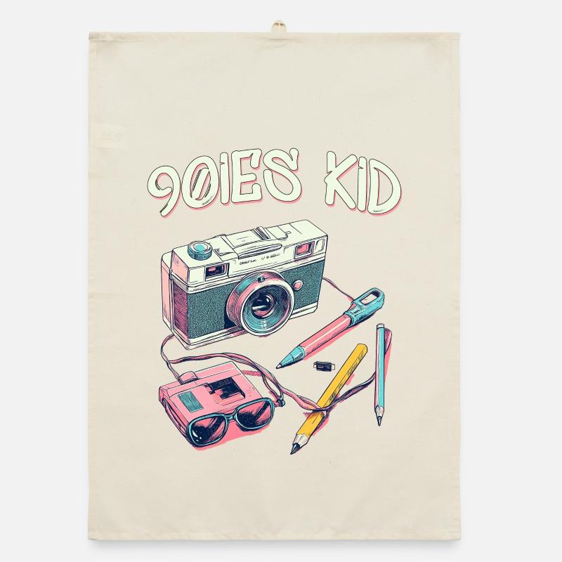 90s kid Organic dish towel