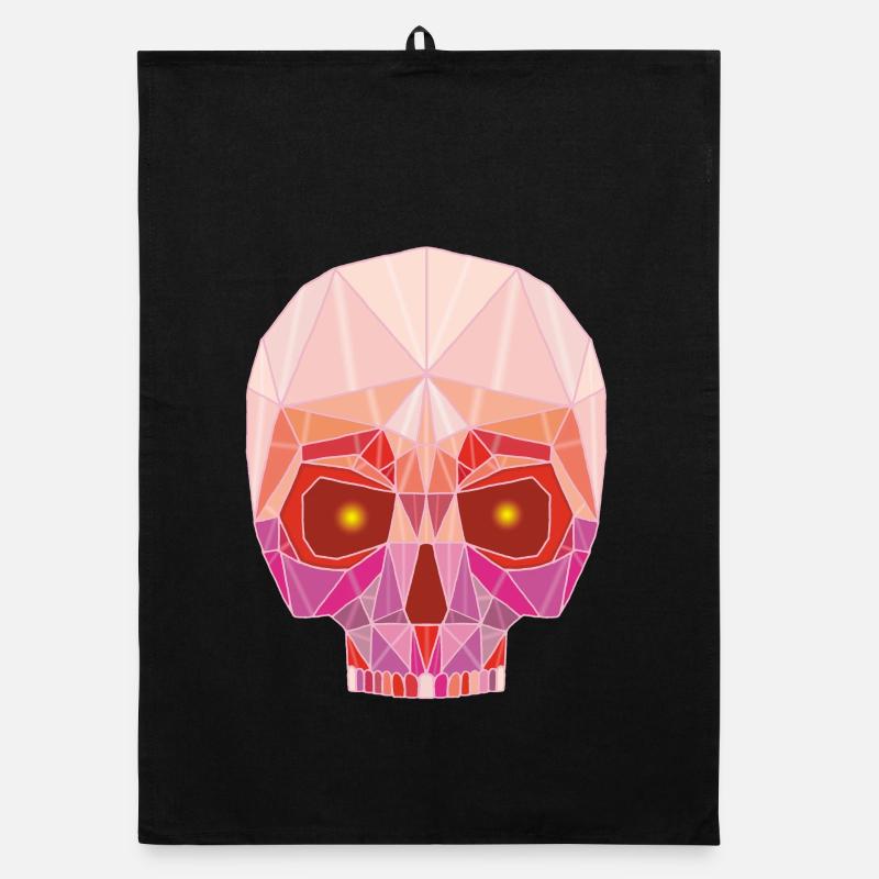 Tête de mort rubis Torchon bio