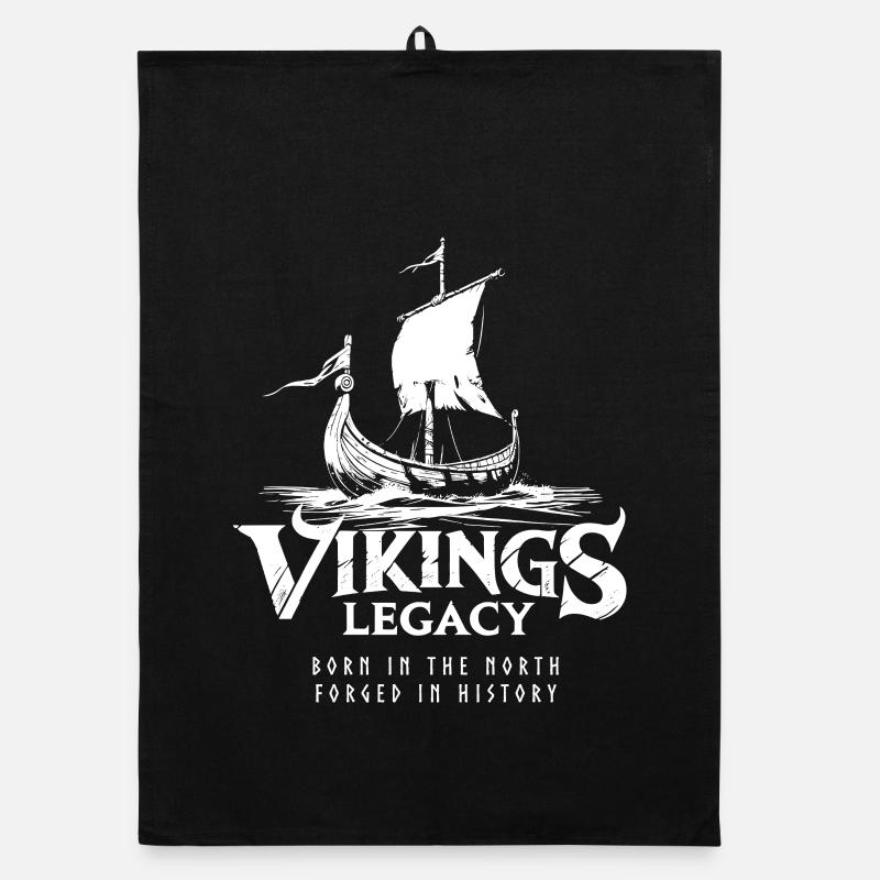 Drakkar - le drakkar viking Torchon bio