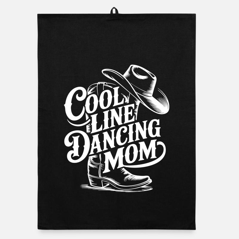 Ligne de danseuse avec maman western Tee Torchon bio