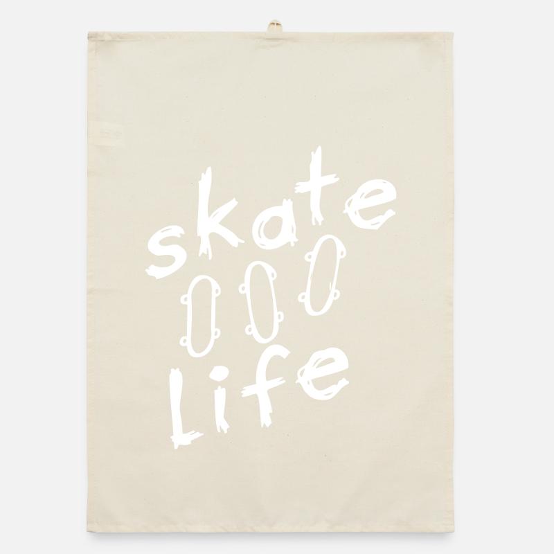skate Organic Geschirrtuch