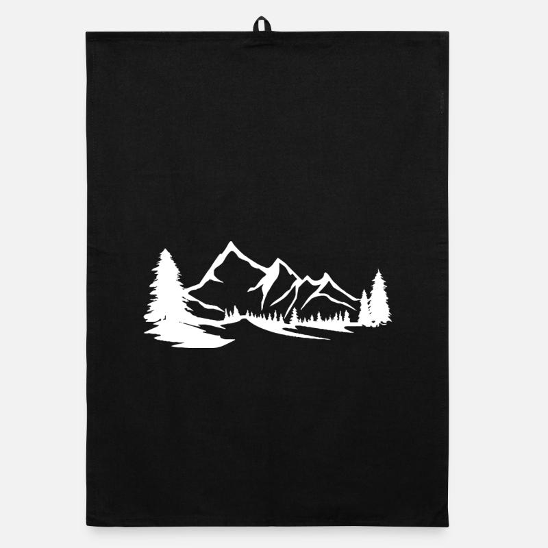 Mountains - Mountains Organic dish towel
