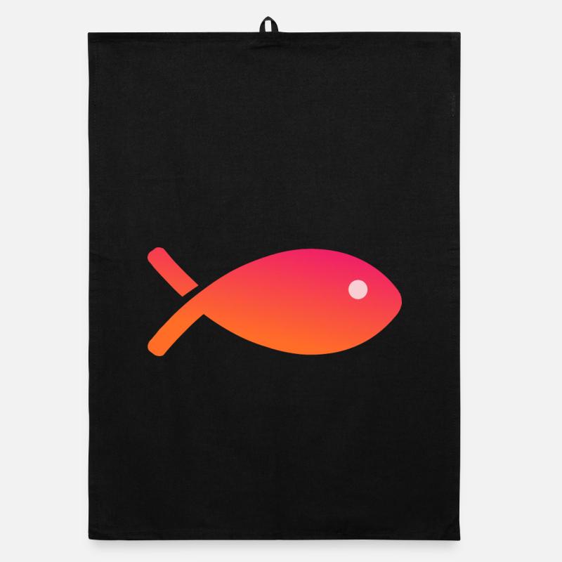 POISSON. POISSON D'AVRIL Torchon bio