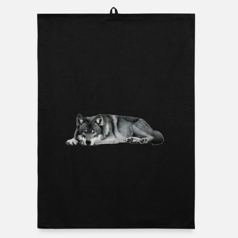 wolf Organic Geschirrtuch