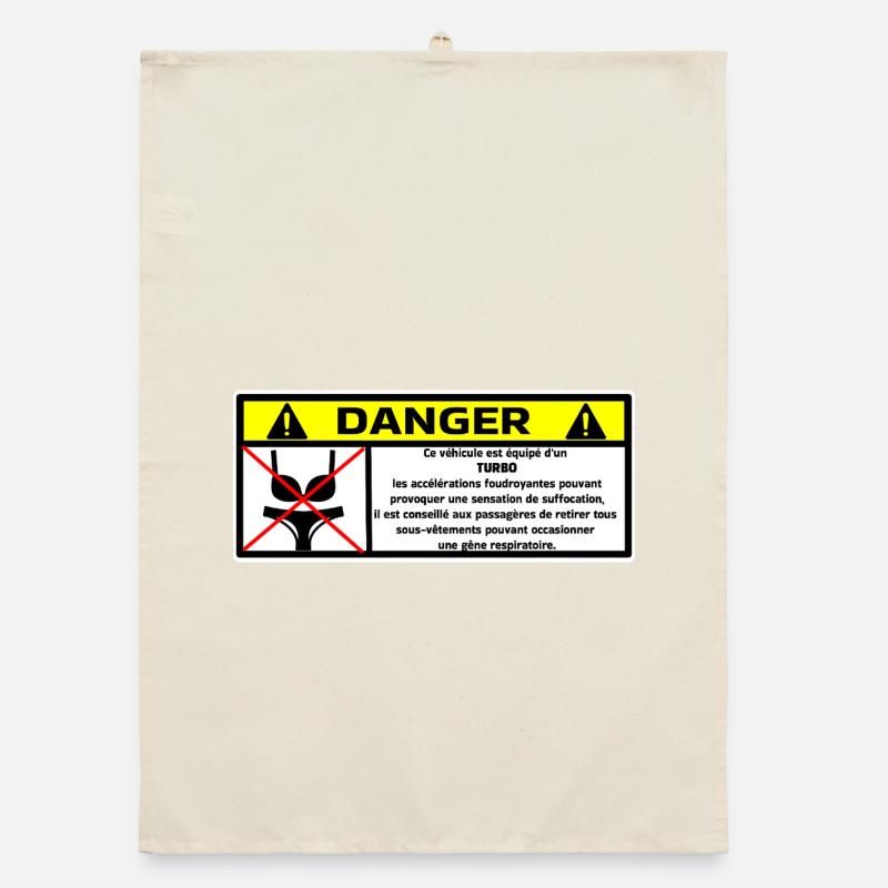 Sticker Organic dish towel