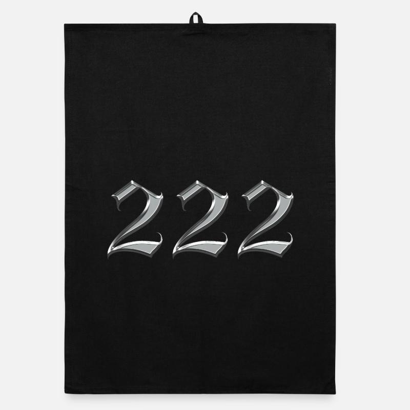Angel Number 222 Alignment  Organic dish towel