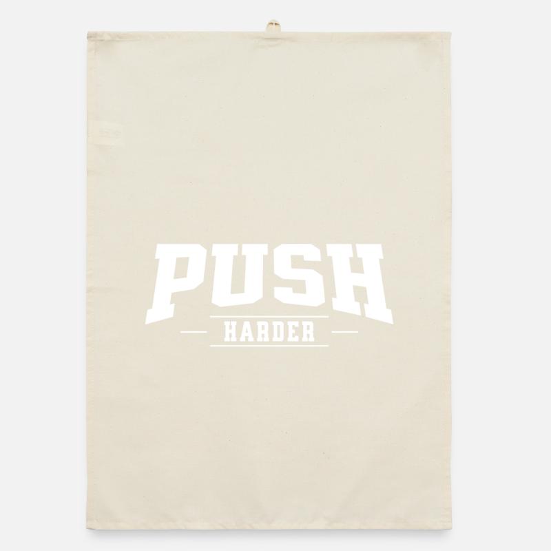 Push Harder Organic Geschirrtuch