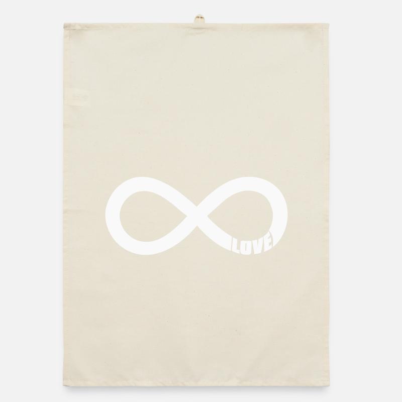 Symbole de l’Amour de l’Infini - Blanc Torchon bio