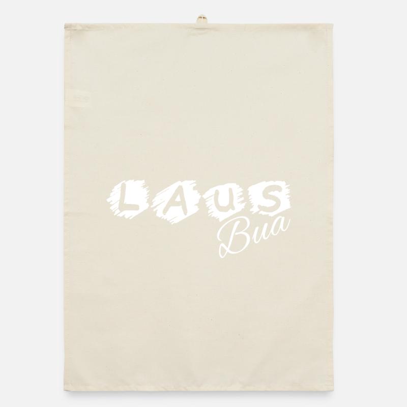 Lausbua - Lausbub - naughty boy, dialect Organic dish towel
