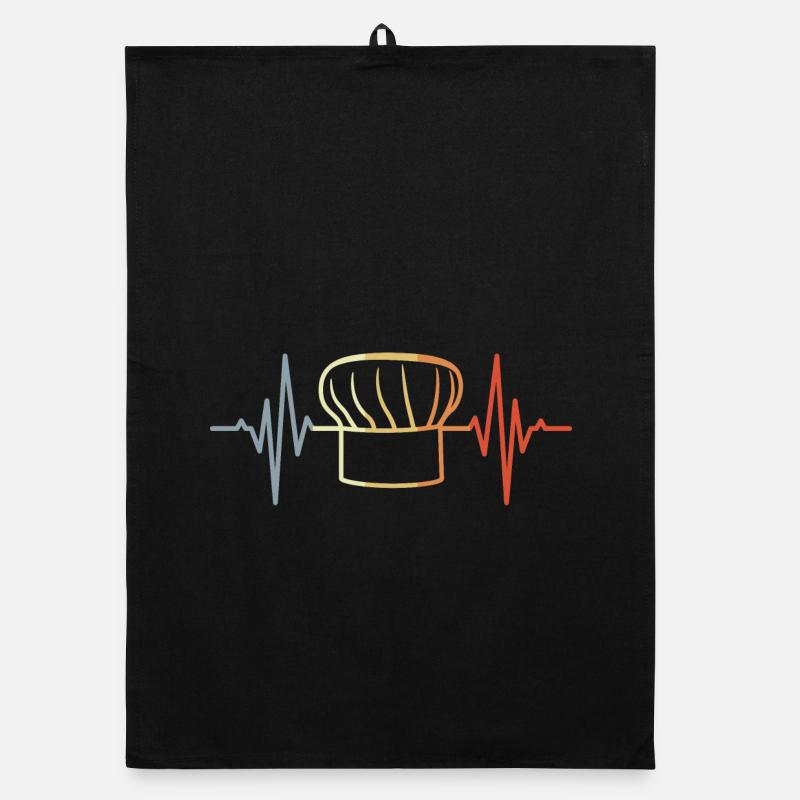 Vintage Baker Hat Organic dish towel