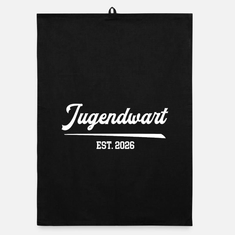 Jugendwart Jugendfeuerwehr FFW Jugend Feuerwehr Organic Geschirrtuch