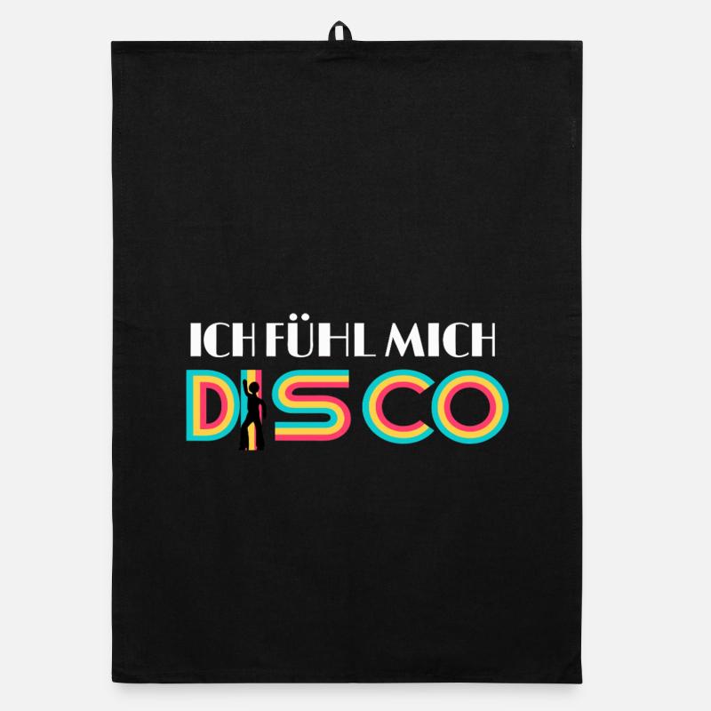 ICH FÜHL MICH DISCO Organic Geschirrtuch
