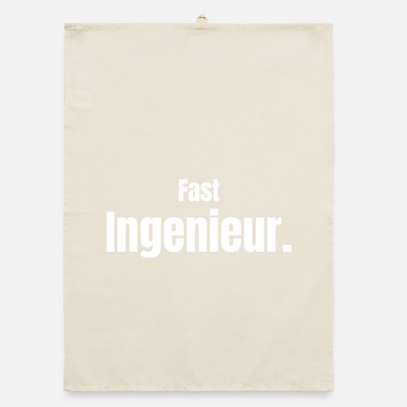 Almost an engineer Organic dish towel