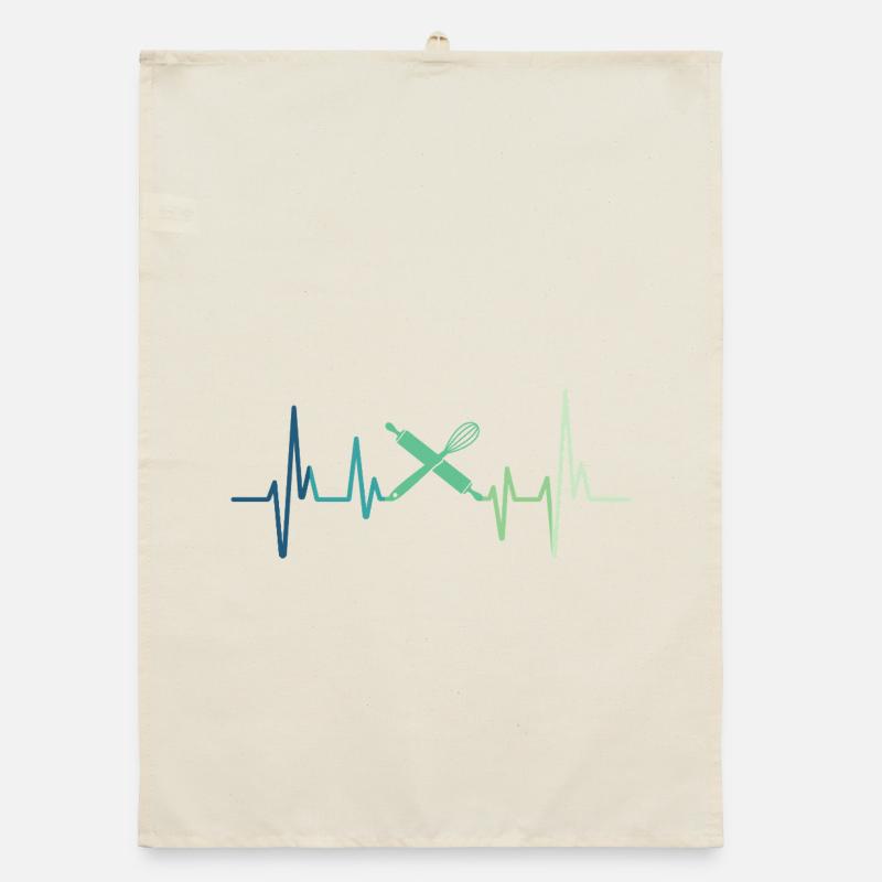 Bakery Heartbeat Baker Organic dish towel