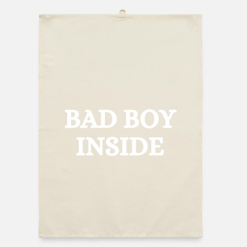 Stilvolles Statement mit rebellischem Flair Organic Geschirrtuch