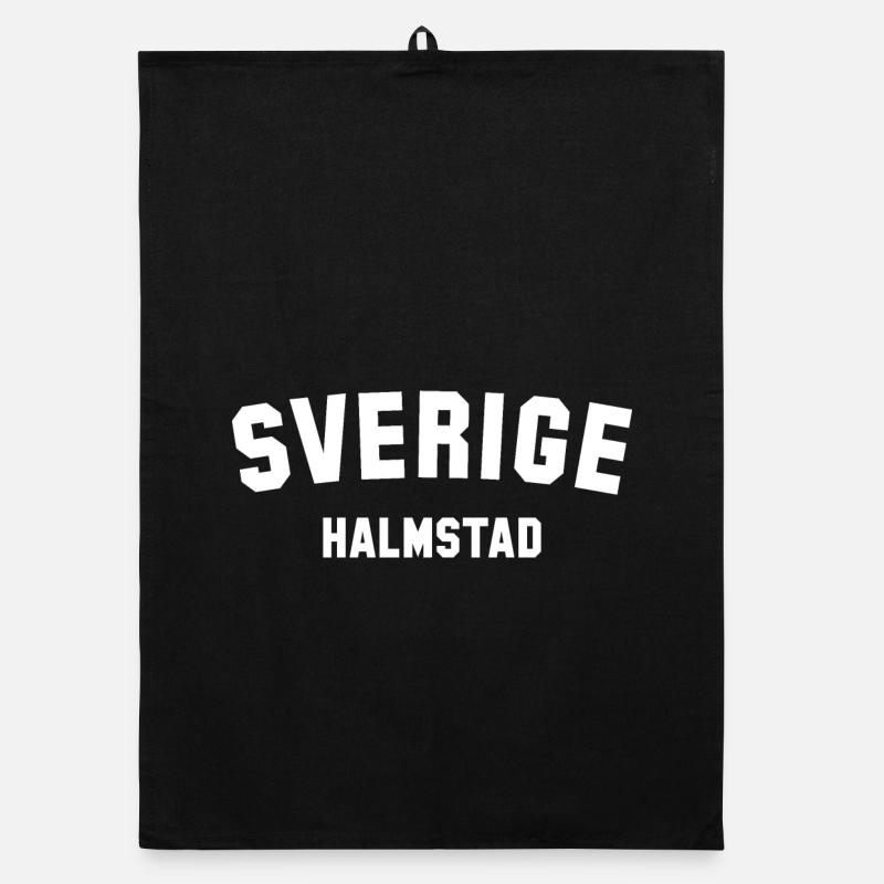 HALMSTAD Suède Schweden Torchon bio