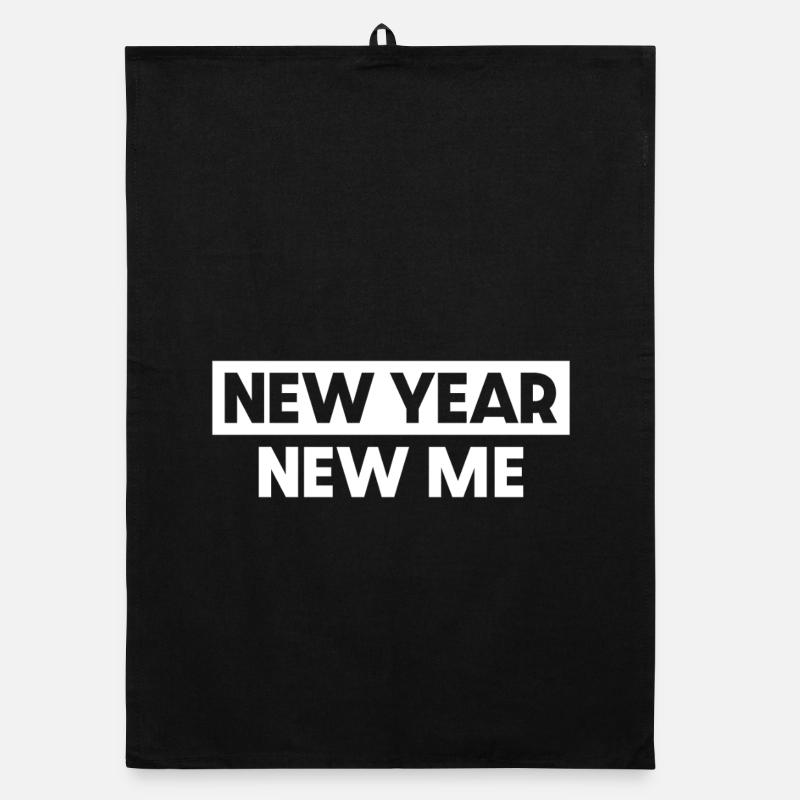 New Year New Me Organic dish towel