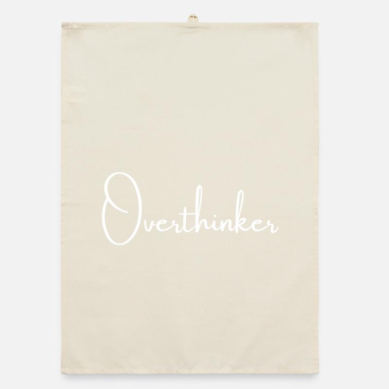 Overthinker | Greysoul Thoughts Organic dish towel
