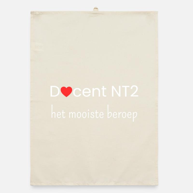 NT2-Lehrer: der beste Beruf Organic Geschirrtuch