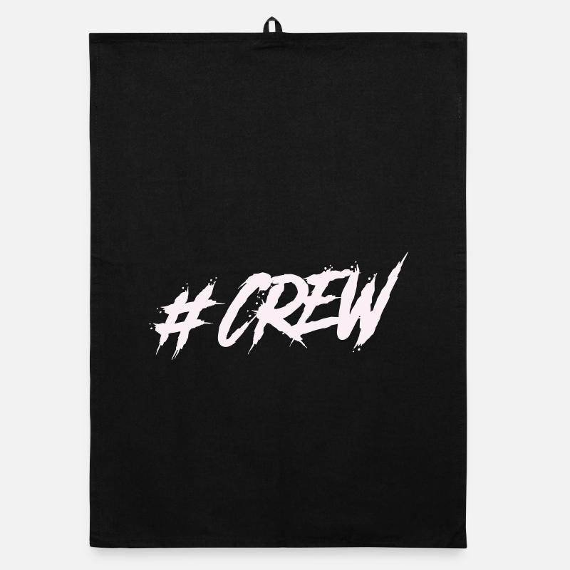 #CREW Graffiti Torchon bio