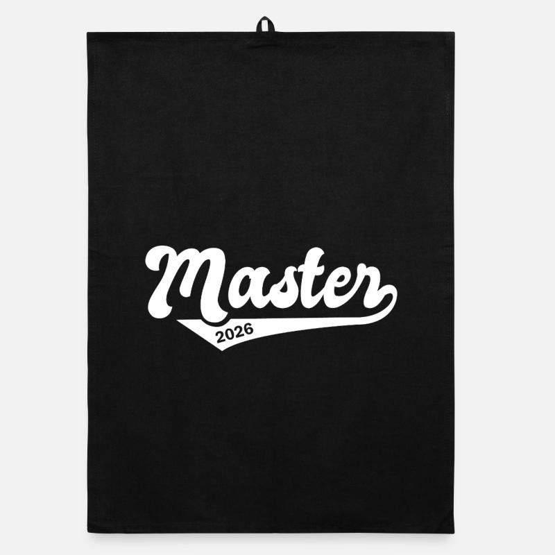 Diplôme de Master 2026 Torchon bio