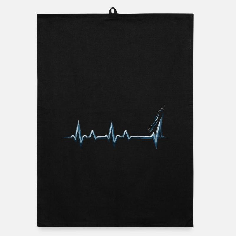 Apnoetauchen Freitauchen Organic Geschirrtuch